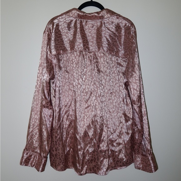Show Me Your MuMu Gold/Tan Silk Cheetah PJ Set - Picture 6 of 10